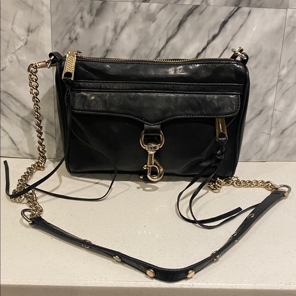 Handbags - Rebecca Minkoff Black Leather Bag